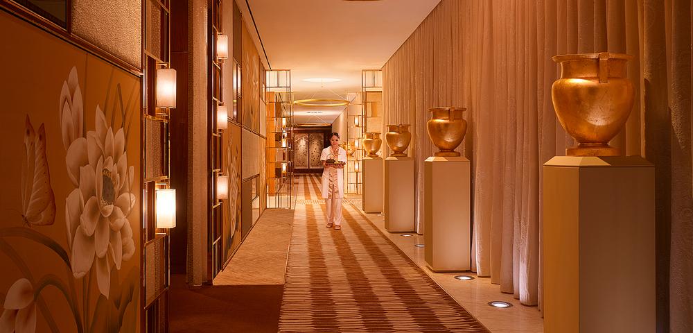 Hallways are eight feet wide – in contrast to the usual five – in a layout which injects luxury at every turn 