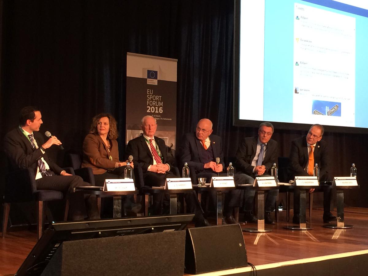 The panel agreed that national governments could do more to improve governance at sport federation level The panel agreed that national governments could do more to improve governance at sport federation level