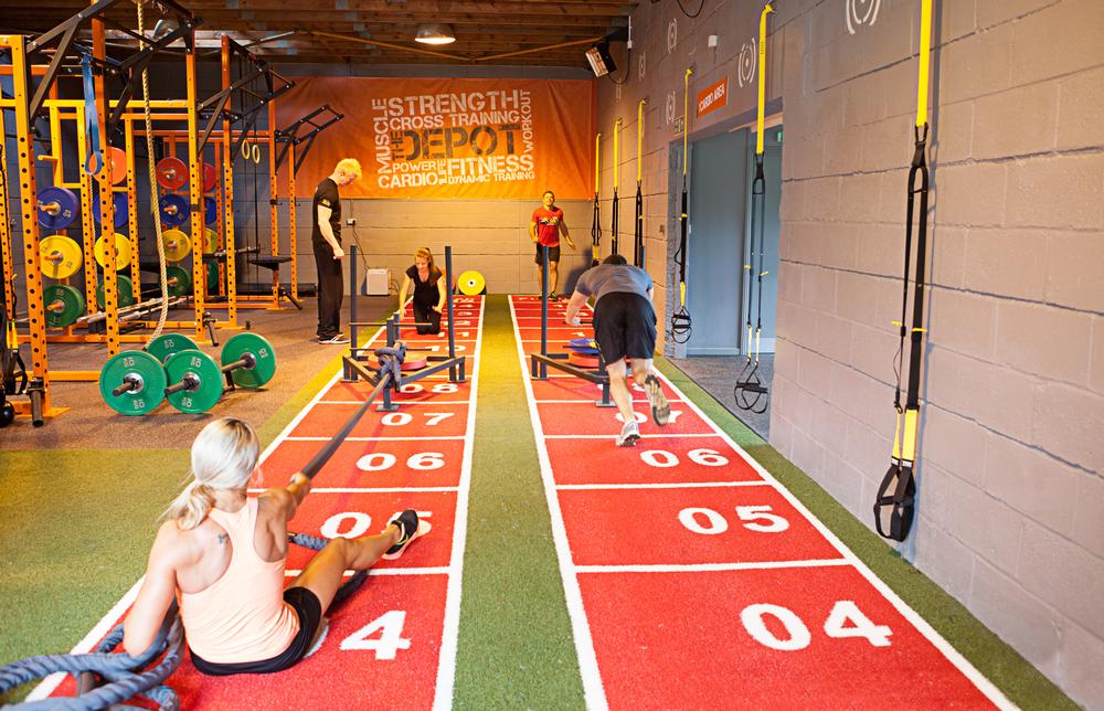 The Depot offers military-style strength and conditioning sessions / PHOTOS: PAUL McLAUGHLIN