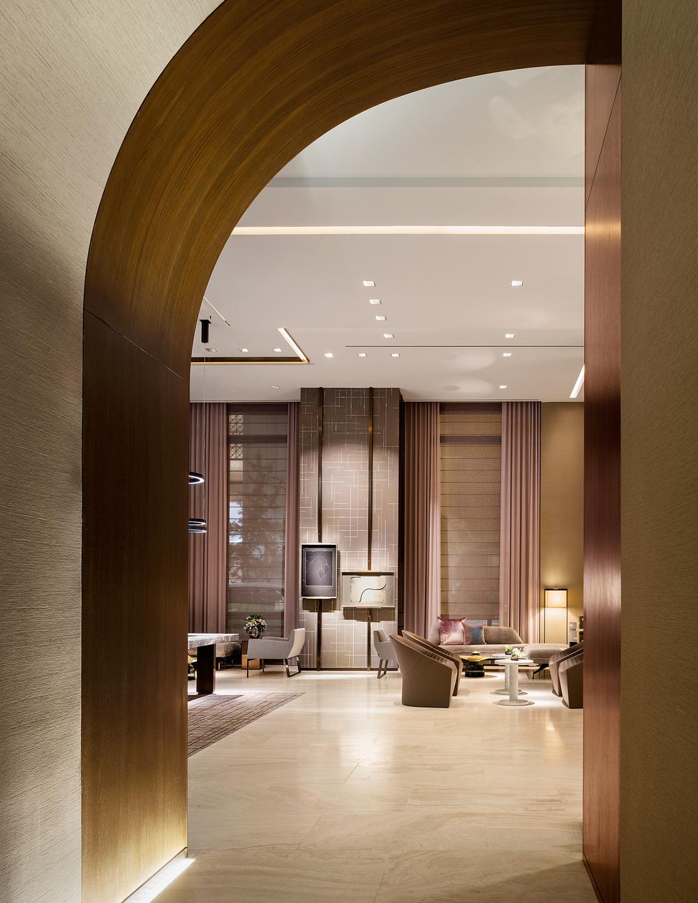 The duo chose neutral hues for the Four Seasons New York Downtown / Photo: Scott Frances The duo chose neutral hues for the Four Seasons New York Downtown / Photo: Scott Frances