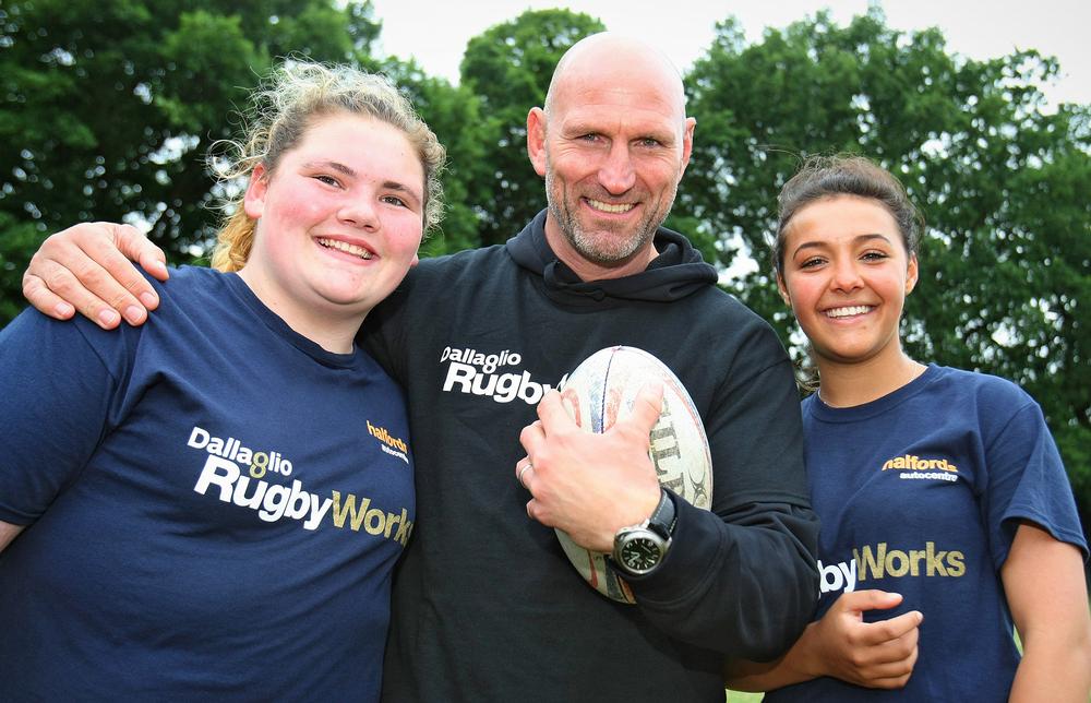 Dallaglio strongly believes in the power of sport to help instil confidence in young people