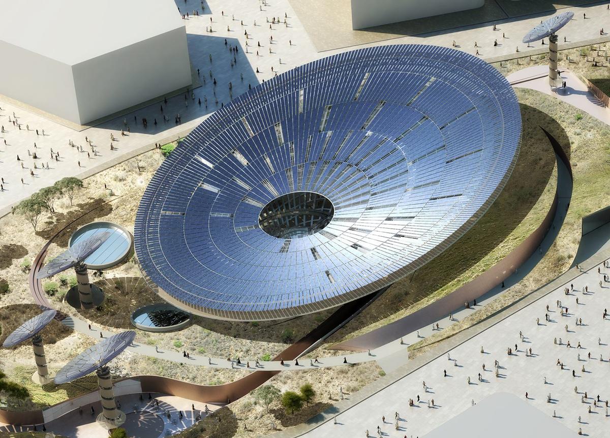 The Sustainability pavilion by Grimshaw Architects / Expo 2020 Dubai