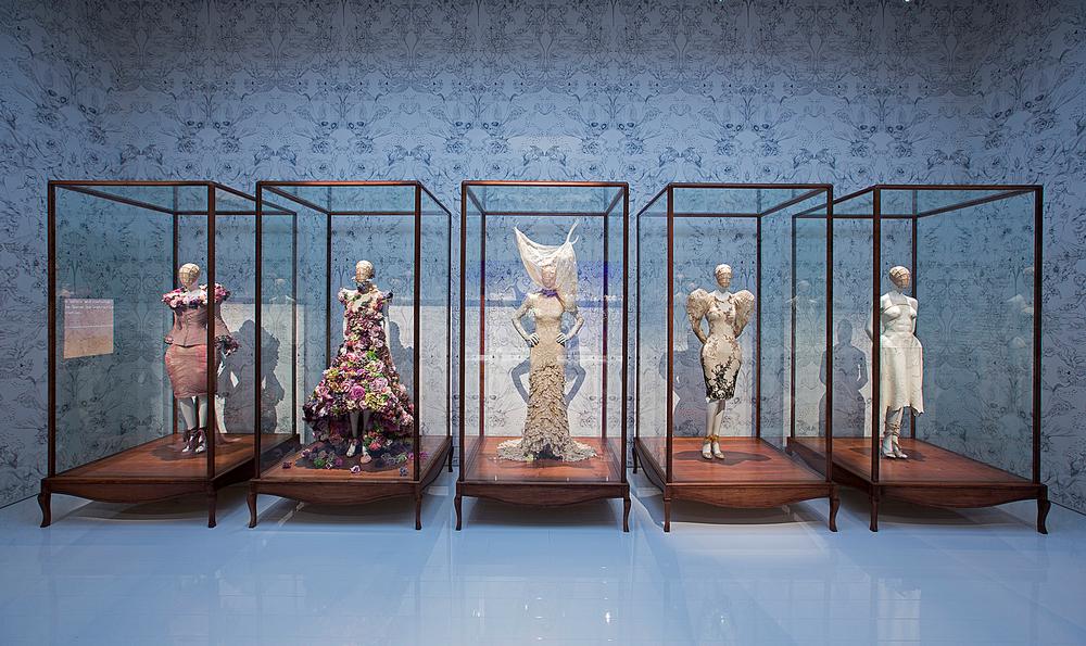 On display at the V&A. Savage Beauty’s 10 themed galleries include Romantic Naturalism / PHOTO: Victoria and Albert Museum, London