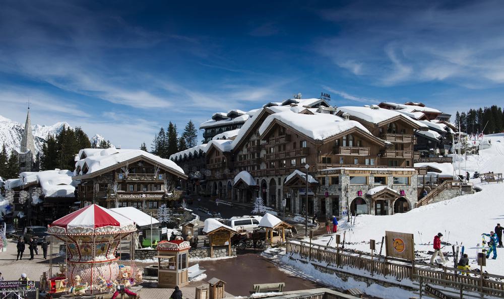 Named for its high location Courchevel 1850 was created specifically as a ski resort / 