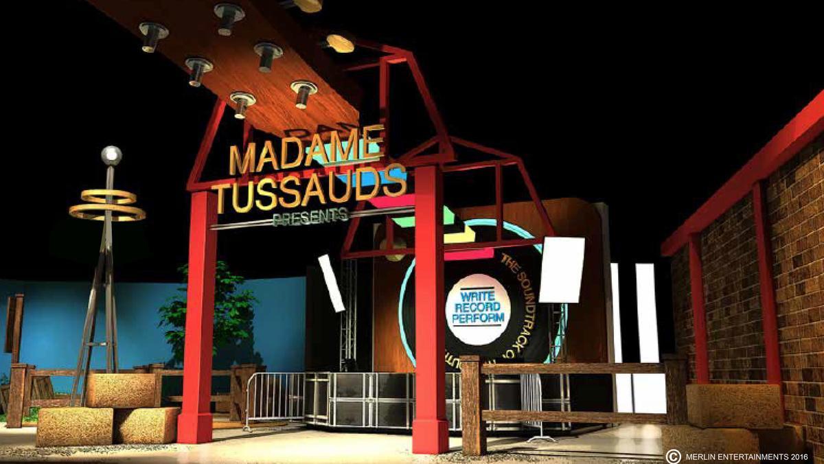The attraction will follow a musical theme in the Music City of Nashville The attraction will follow a musical theme in the Music City of Nashville