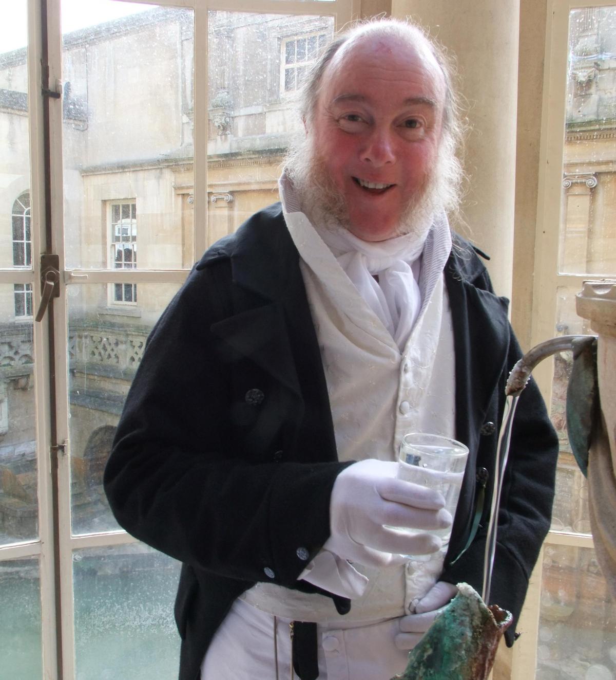Visitors can sample the water at the Bath's historic Pump Room