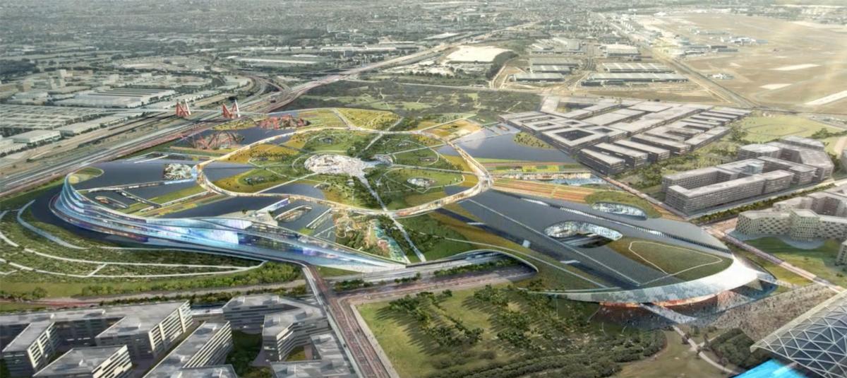 EuropaCity will cover more than 80 acres (324,000sq m) / BIG