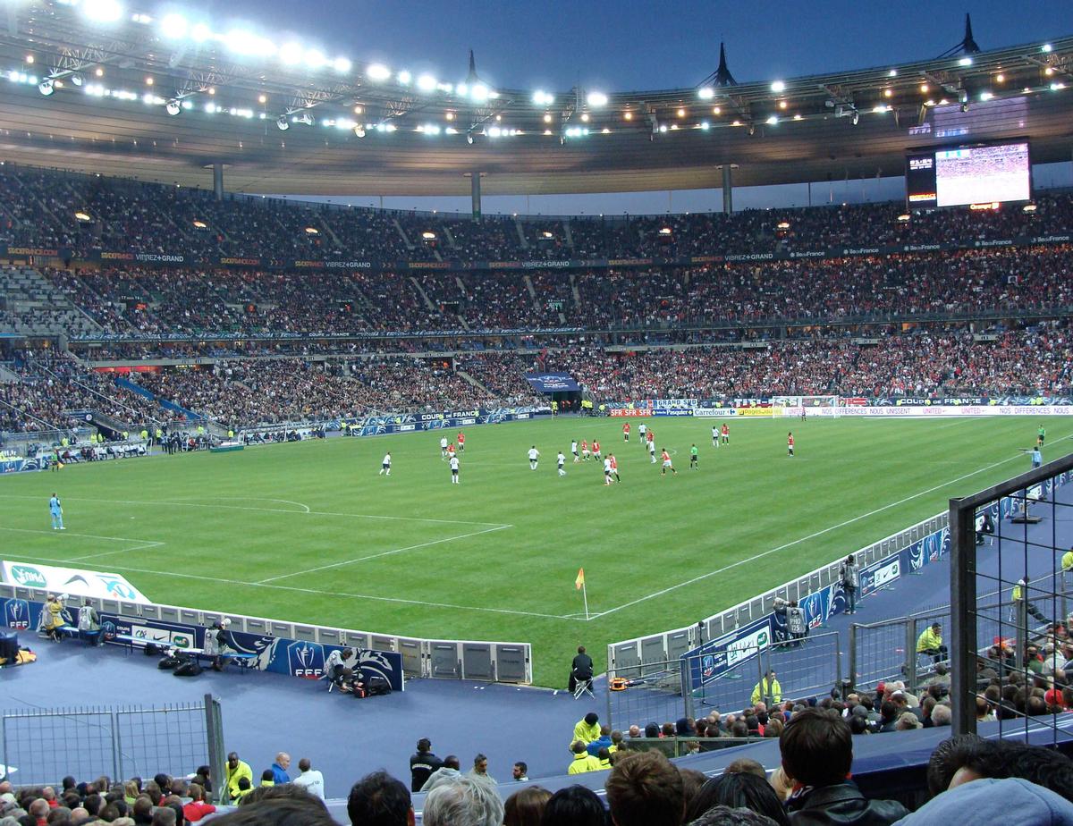 Paris' Stade de France was the subject of a terrorist plot during attacks on the French capital in November 2015 Paris' Stade de France was the subject of a terrorist plot during attacks on the French capital in November 2015