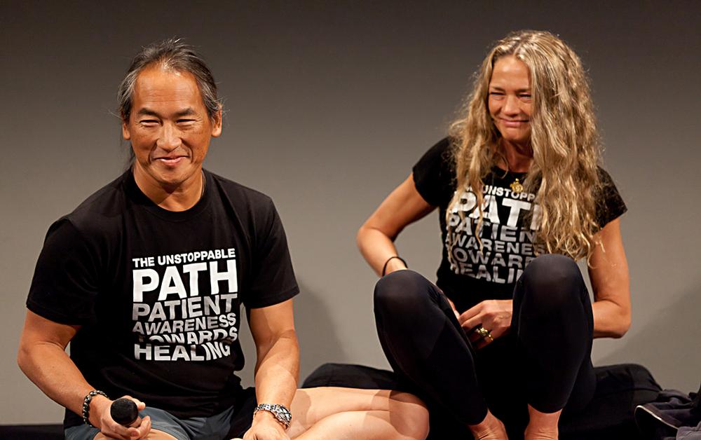 Yoga gurus Rodney Yee and Colleen Saidman-Yee have played a part in creating Karan’s highly respected UZIT programme