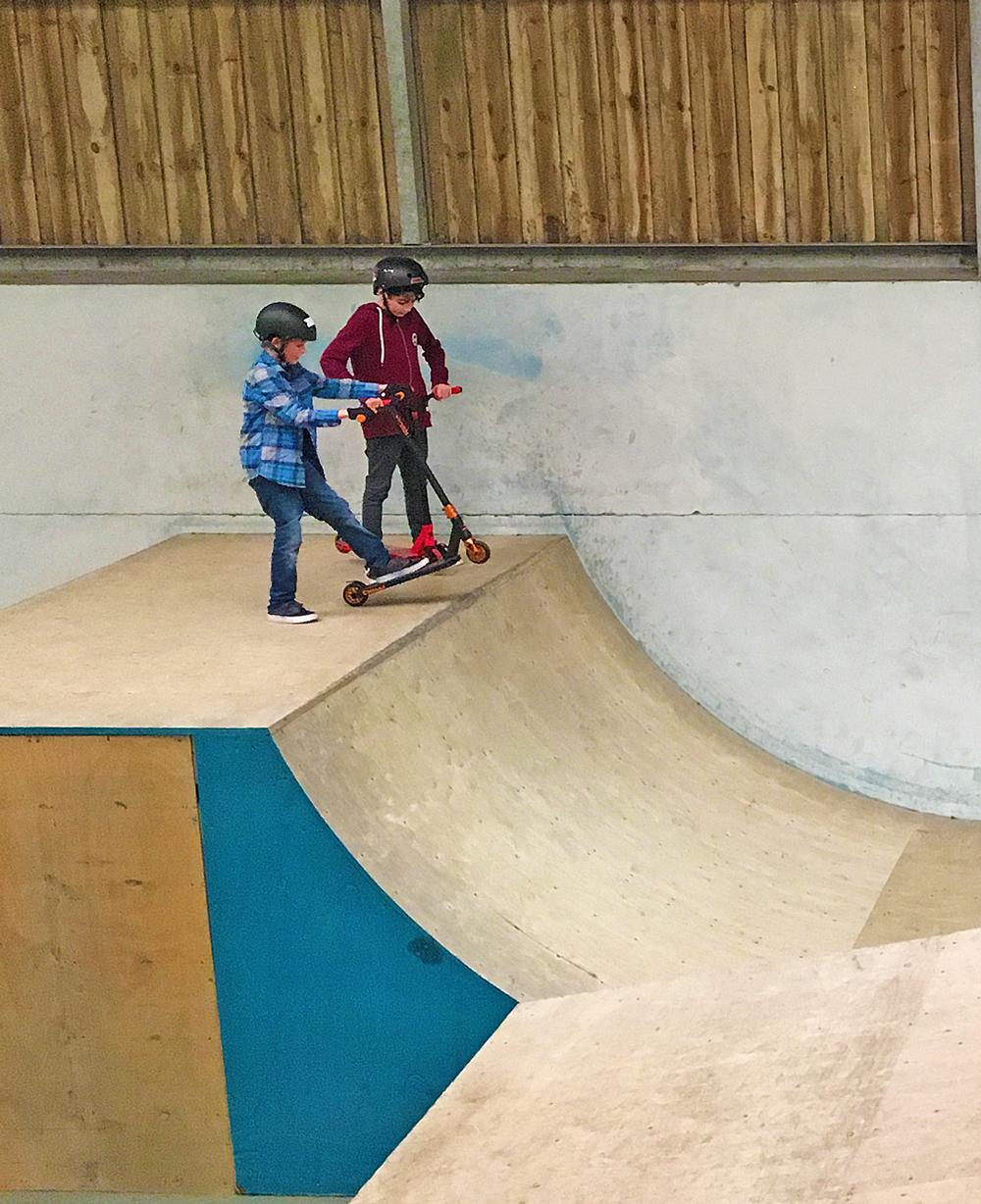 Scootering provides an accessible introduction to skateboarding 