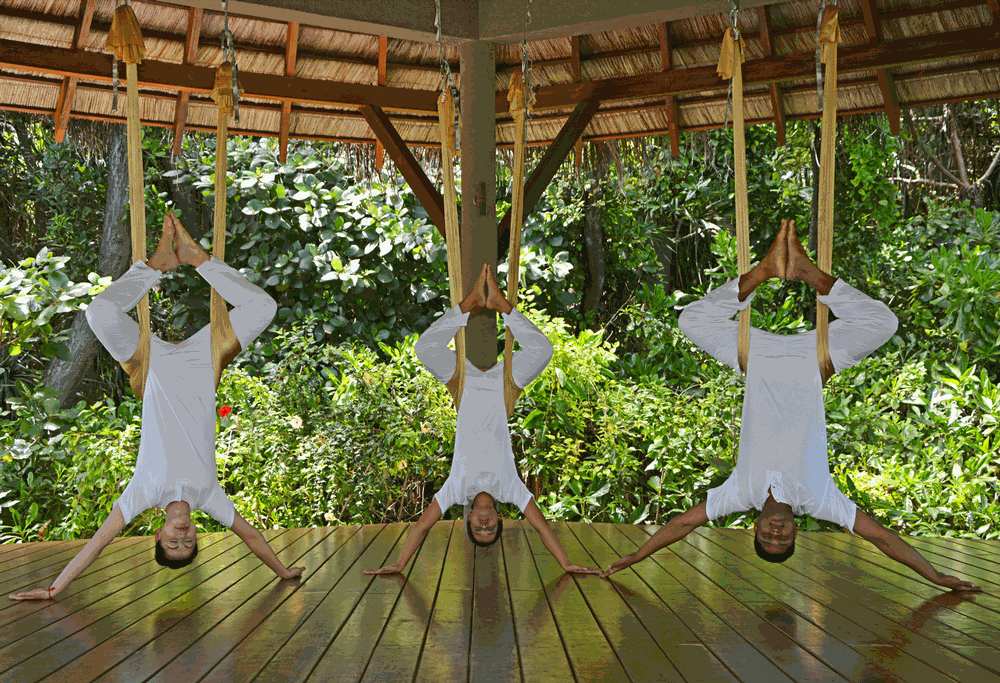 AntiGravity Aerial Yoga is one of seven techniques that sit under the umbrella of AntiGravity Fitness 