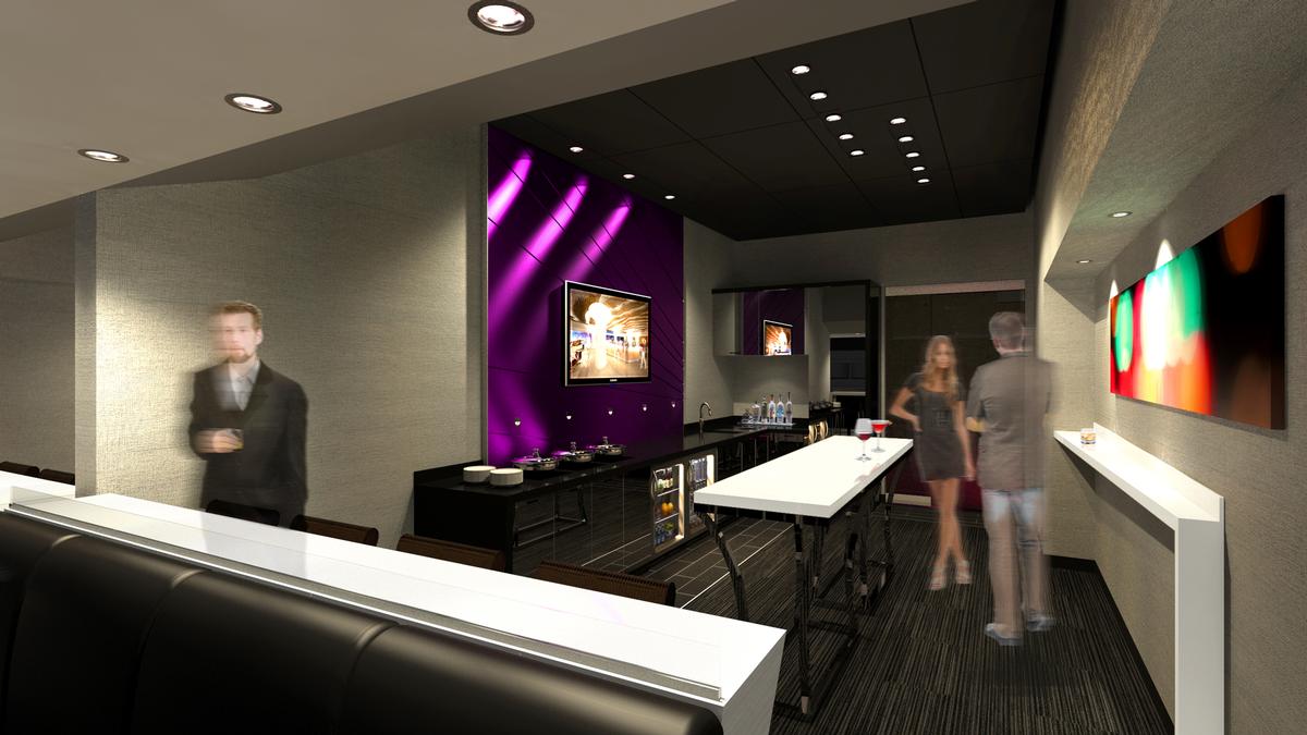 The arena has a range of luxury suites and boxes for Vegas high-flyers / Populous 
