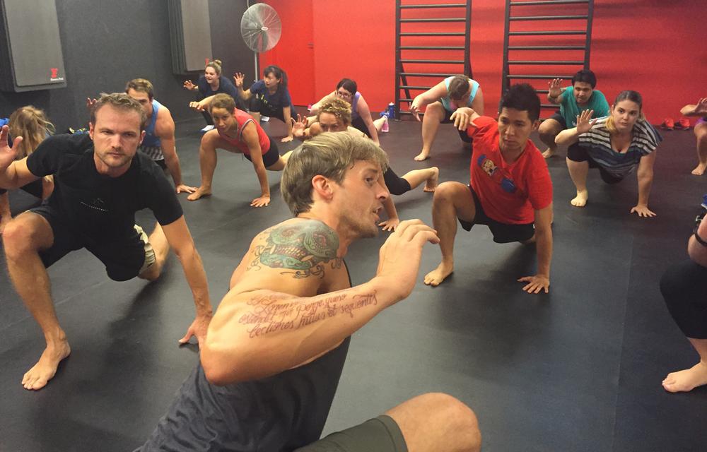Animal Flow founder Mick Fitch teaches varied movements