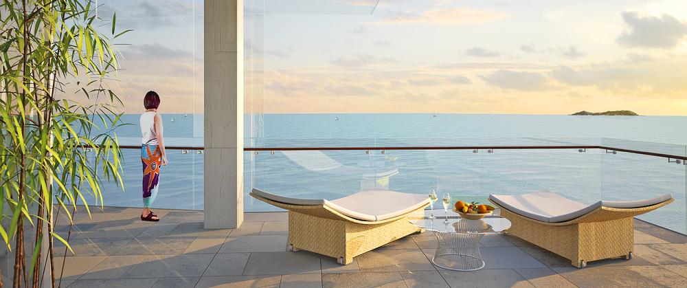 The luxury Sanya Bay Haitang Resort in China