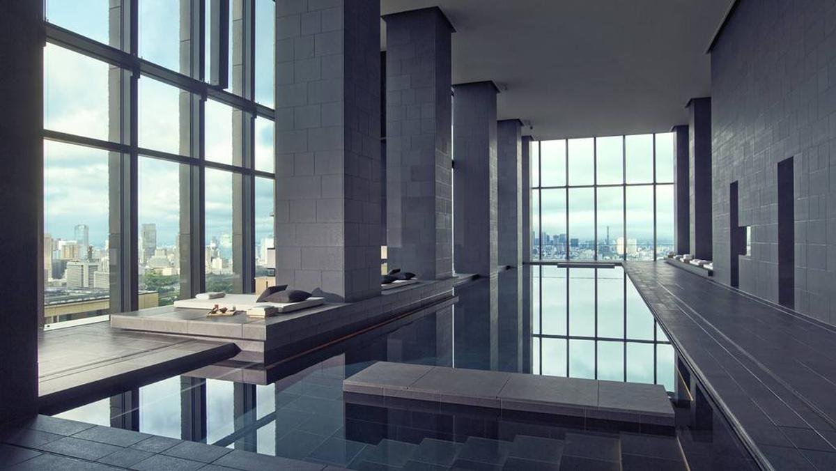 Kerry Hill Architects was in charge of the interior design of the hotel / Aman Tokyo Kerry Hill Architects was in charge of the interior design of the hotel / Aman Tokyo