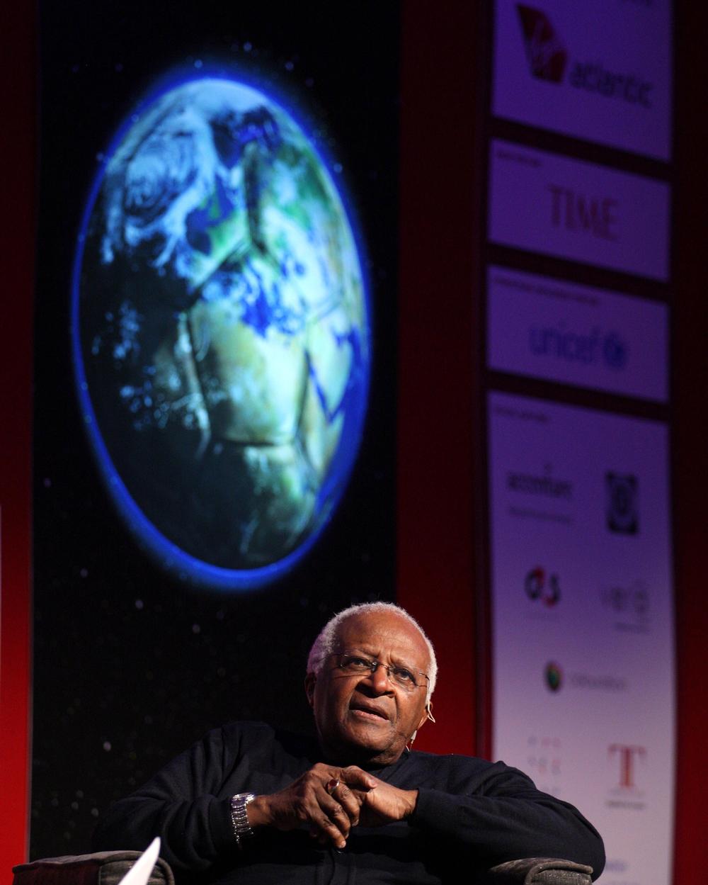 Beyond Sport ambassador Desmond Tutu