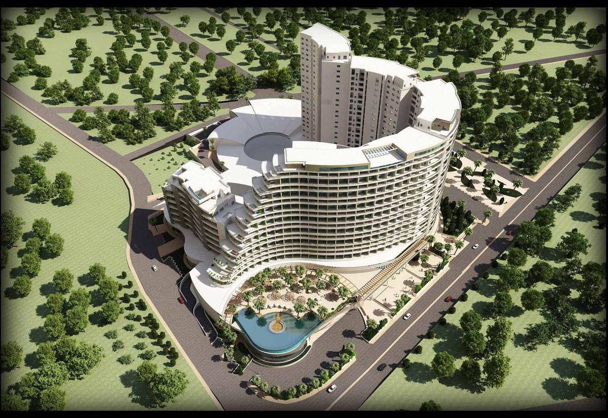 The hotel is part of a mixed-use development that will comprise a 26,000sq m (279,862sq ft) shopping mall / Dusit International