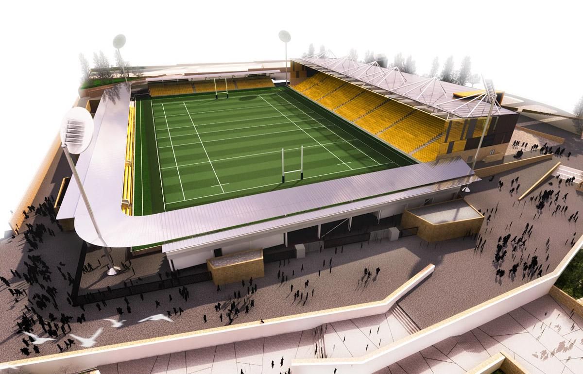 The Stadium of Cornwall will be the new home for Cornish Pirates rugby team