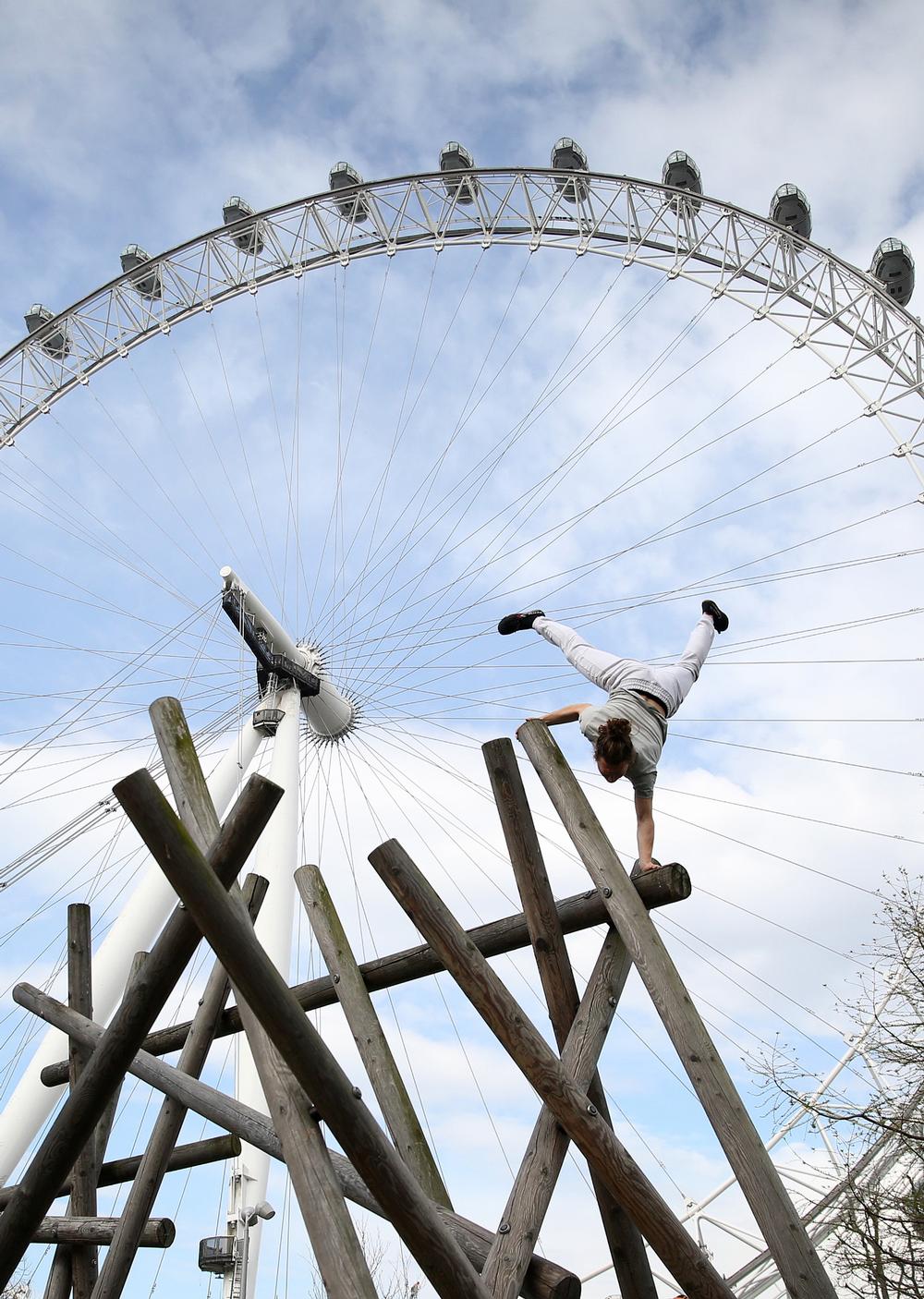 Parkour has become more high profile in recent times / Joel Ryan / press association