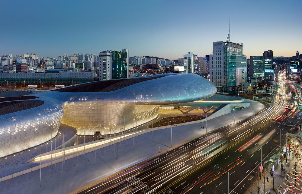 The Dongdaemun Design Plaza in Seoul is a good example of what can be achieved using parametric design principles, says Schumacher. The centre opened in 2014 / VIRGILE SIMON BERTRAND