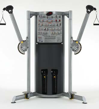 New dual weight stack trainer from Paramount