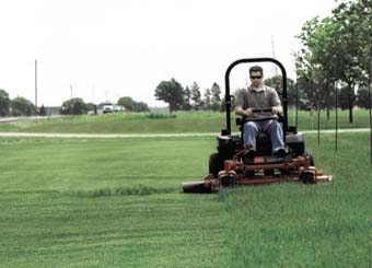 Zeroing in on grass cutting