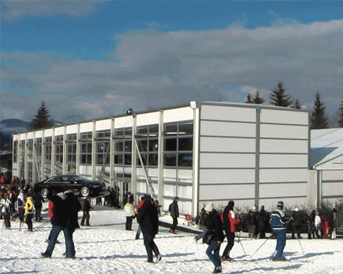 Neptunus' VIP service at Alpine Ski World Cup