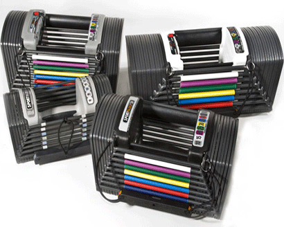 PowerBlock Sport Series Dumbbells are perfect for PTs and Health Club Shops