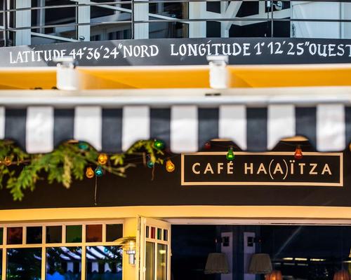 The cafe is already open and Hotel Haïtza will open in June 2016 / Philippe Starck