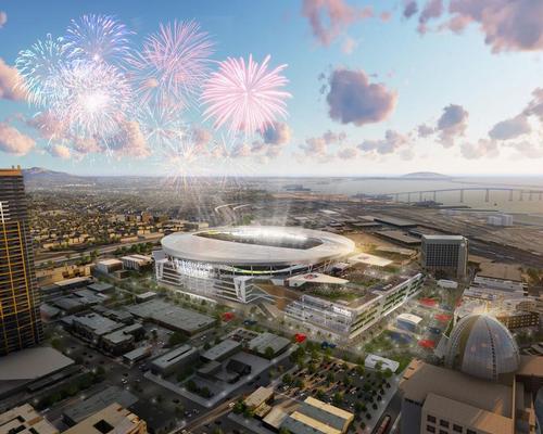  The stadium will be designed to host future Super Bowls and NFL Drafts
/ MANICA Architecture