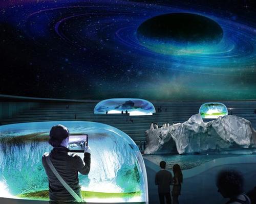 A retractable roof could cover the site, creating a planetarium / Arch Out Loud/Lissoni Associati