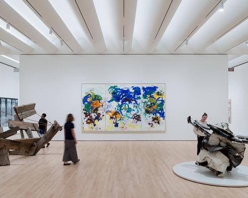 The extension has tripled the exhibition space, allowing for more of SFMOMA’s vast collection of art, sculpture and photography to be put on display / SFMOMA