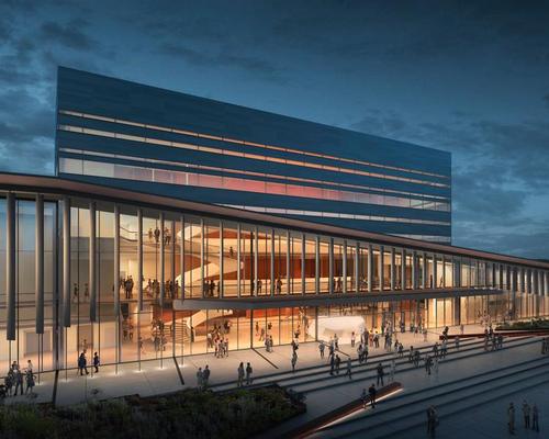The multi-purpose centre will be a new home for rock concerts, operas, ballets and touring Broadway shows, as well as large-scale social and community events / Diamond Scmitt