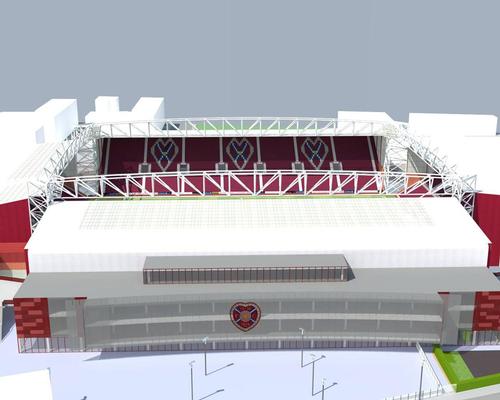 Hearts stadium revamp gathers pace as half of funding secured