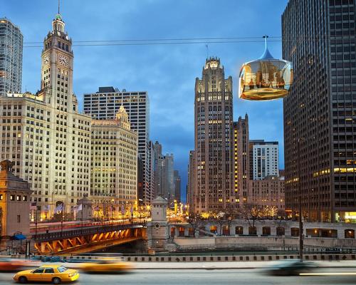 A pair of developers in Chicago unveiled a new cable car and tourist attraction for Chicago / F10 Studios