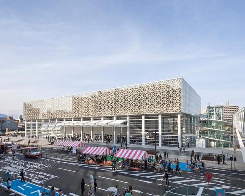 Shigery Ban is nominated for the Oita Prefecture Art Museum in Japan / Hiroyuki Hirai