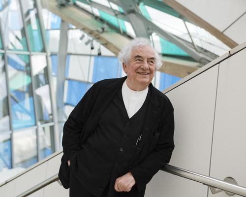 French conceptual artists Daniel Buren often explores colour and mirrors in his work / Fondation Louis Vuitton
