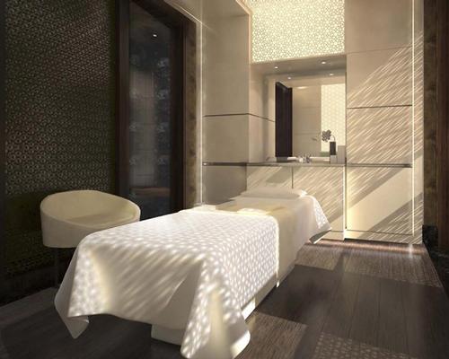 The Dahlia Spa features eight treatment rooms and is led by spa director Christelle Besnier