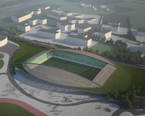 Design by Glenn Howells Architects / Courtesy of Forest Green Rovers