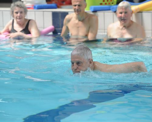 Swimming can bring many physical and social benefits to people living with dementia including a clearer mind, stronger sense of self-worth and a reduction in loneliness / Freedom Leisure