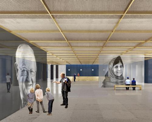 The museum will celebrate inspirational figures from around the world / David Chipperfield Architects