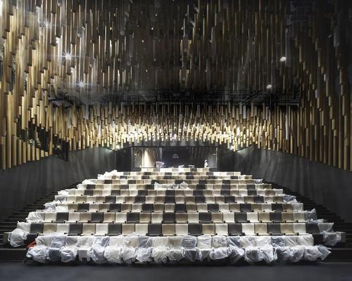 Facillties include a theatre, a wine tasting area and two restaurants / Julien Lanoo