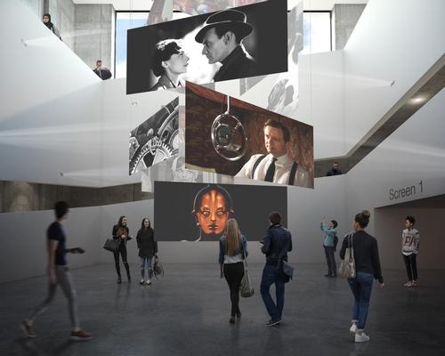 An artist's impression of one of the centre's planned exhibitions / BFI