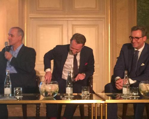 Ingo Schweder, CEO of GOCO Hospitality; Roger Allen, co-founder of Resources for Leisure Assets; and Dr Franz Linser, owner and managing director of Linser Hospitality, take part in a lively roundtable discussion at the Forum Hotel & Spa in Paris