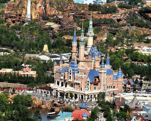 The Shanghai Disney Resort, scheduled to open on June 16, is Disney's first theme park on the Chinese mainland and its sixth resort destination worldwide / Xinhua/SIPA USA/PA Images