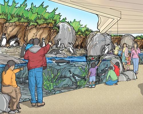 As part of the Walter Family Arctic Tundra exhibit, the zoo is also building a habitat for penguins