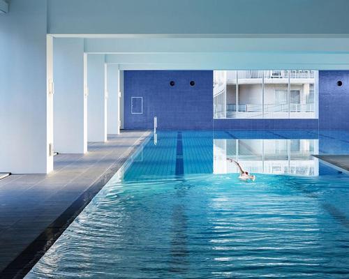 Aqua Spa features the only private 50-metre swimming pool in greater Tokyo / Kei Takashima