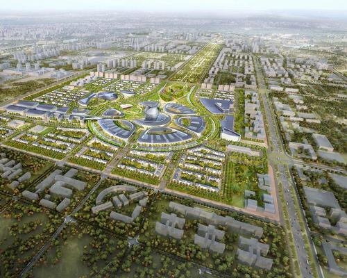 Adrian Smith + Gordon Gill Architecture have designed the city's masterplan and 28 of its sustainable buildings / Adrian Smith + Gordon Gill Architecture