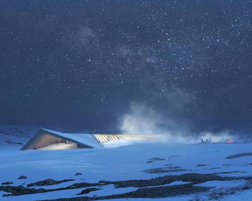 The centre's rooftop will be used as a walkway, a gathering point and a viewing platform / MIR