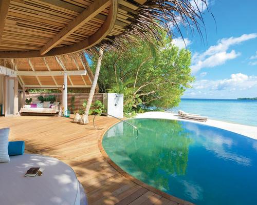The villas all feature spacious outdoor living, with all villas opening 180-degrees to allow the natural island beauty to become part of the room